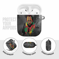 Samora Machel AirPods Case Mozambique Liberation Graffiti Style Viva FRELIMO African Revolutionary - Wonder Print Shop