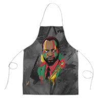 Samora Machel Apron Mozambique Liberation Graffiti Style Viva FRELIMO African Revolutionary - Wonder Print Shop