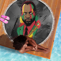 Samora Machel Beach Blanket Mozambique Liberation Graffiti Style Viva FRELIMO African Revolutionary - Wonder Print Shop