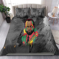 Samora Machel Bedding Set Mozambique Liberation Graffiti Style Viva FRELIMO African Revolutionary - Wonder Print Shop