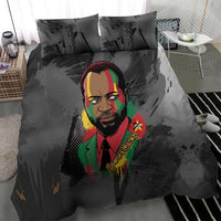 Samora Machel Bedding Set Mozambique Liberation Graffiti Style Viva FRELIMO African Revolutionary - Wonder Print Shop