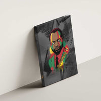 Samora Machel Canvas Wall Art Mozambique Liberation Graffiti Style Viva FRELIMO African Revolutionary - Wonder Print Shop
