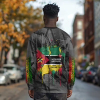 Samora Machel Long Sleeve Shirt Mozambique Liberation Graffiti Style Viva FRELIMO African Revolutionary - Wonder Print Shop