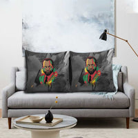 Samora Machel Pillow Cover Mozambique Liberation Graffiti Style Viva FRELIMO African Revolutionary - Wonder Print Shop