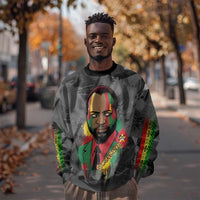 Samora Machel Sweatshirt Mozambique Liberation Graffiti Style Viva FRELIMO African Revolutionary - Wonder Print Shop