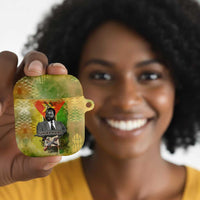 Samora Machel AirPods Case Mozambique Flag Unity and Victory Quote Liberation Struggle - African Freedom Tribute - Wonder Print Shop