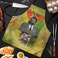 Samora Machel Apron Mozambique Flag Unity and Victory Quote Liberation Struggle - African Freedom Tribute - Wonder Print Shop