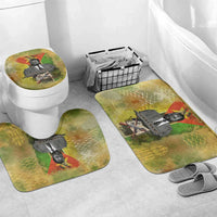 Samora Machel Bathroom Set Mozambique Flag Unity and Victory Quote Liberation Struggle - African Freedom Tribute - Wonder Print Shop
