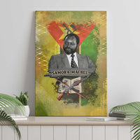 Samora Machel Canvas Wall Art Mozambique Flag Unity and Victory Quote Liberation Struggle - African Freedom Tribute - Wonder Print Shop