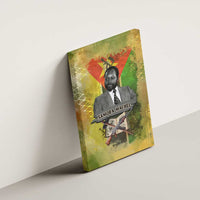 Samora Machel Canvas Wall Art Mozambique Flag Unity and Victory Quote Liberation Struggle - African Freedom Tribute - Wonder Print Shop
