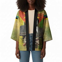 Samora Machel Kimono Mozambique Flag Unity and Victory Quote Liberation Struggle - African Freedom Tribute - Wonder Print Shop