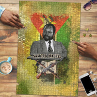 Samora Machel Puzzle Mozambique Flag Unity and Victory Quote Liberation Struggle - African Freedom Tribute - Wonder Print Shop