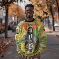 Samora Machel Sweatshirt Mozambique Flag Unity and Victory Quote Liberation Struggle - African Freedom Tribute - Wonder Print Shop