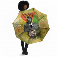 Samora Machel Umbrella Mozambique Flag Unity and Victory Quote Liberation Struggle - African Freedom Tribute - Wonder Print Shop