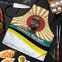 Samora Machel Apron Radiant Sunburst Bold Anti-Colonial Quote Mozambique Liberation - African Revolutionary Art - Wonder Print Shop