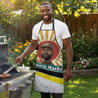 Samora Machel Apron Radiant Sunburst Bold Anti-Colonial Quote Mozambique Liberation - African Revolutionary Art - Wonder Print Shop