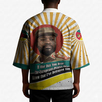 Samora Machel Kimono Radiant Sunburst Bold Anti-Colonial Quote Mozambique Liberation - African Revolutionary Art - Wonder Print Shop