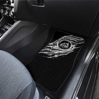 I'm Coming to the Cottage Car Mats with Hand-Drawn Floral Pattern