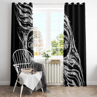 I'm Coming to the Cottage Window Curtain with Hand-Drawn Floral Pattern