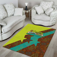 Quality Learning Center Area Rug with School Supply Doodle Pattern
