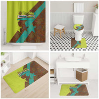 Quality Learning Center Bathroom Set with School Supply Doodle Pattern