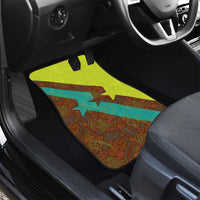 Quality Learning Center Car Mats with School Supply Doodle Pattern