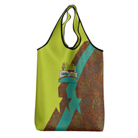 Quality Learning Center Grocery Bag with School Supply Doodle Pattern