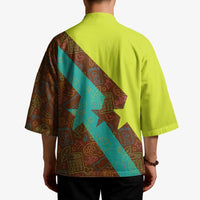 Quality Learning Center Kimono with School Supply Doodle Pattern