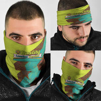 Quality Learning Center Neck Gaiter with School Supply Doodle Pattern