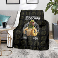 Chimpanzi Bananini Primate Blanket with 3D Wireframe Globe Pattern