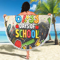 Bruh Its My 67 33 Days of School Beach Blanket Funny Boys Kids 100th Day