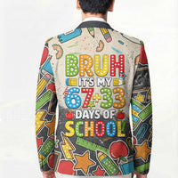 Bruh Its My 67 33 Days of School Blazer Funny Boys Kids 100th Day