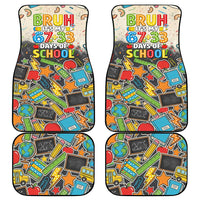 Bruh Its My 67 33 Days of School Car Mats Funny Boys Kids 100th Day
