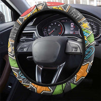 Bruh Its My 67 33 Days of School Steering Wheel Cover Funny Boys Kids 100th Day