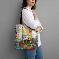 Bruh Its My 67 33 Days of School Tote Bag Funny Boys Kids 100th Day