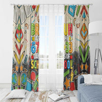 Bruh Its My 67 33 Days of School Window Curtain Funny Boys Kids 100th Day