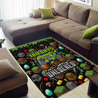 100 Days Level Unlocked Area Rug Gaming 100 Days of School Boys