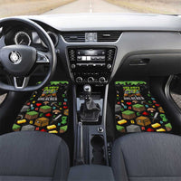 100 Days Level Unlocked Car Mats Gaming 100 Days of School Boys