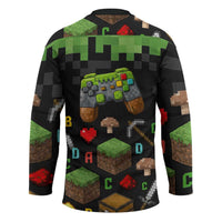 100 Days Level Unlocked Hockey Jersey Gaming 100 Days of School Boys
