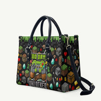 100 Days Level Unlocked Leather Bag Gaming 100 Days of School Boys