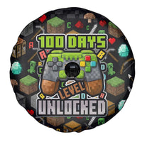 100 Days Level Unlocked Spare Tire Cover Gaming 100 Days of School Boys