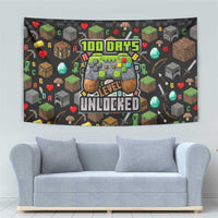 100 Days Level Unlocked Tapestry Gaming 100 Days of School Boys