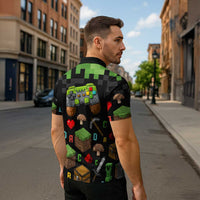 100 Days Level Unlocked Zipper Polo Shirt Gaming 100 Days of School Boys