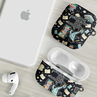 I Survived 100 Days of School AirPods Case Funny Pigeon 100th Day Teacher
