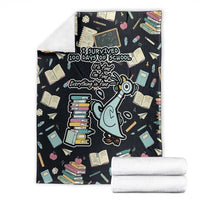 I Survived 100 Days of School Blanket Funny Pigeon 100th Day Teacher