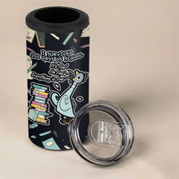 I Survived 100 Days of School 4 in 1 Can Cooler Tumbler Funny Pigeon 100th Day Teacher