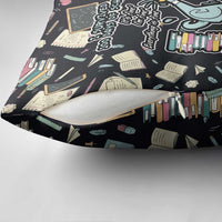 I Survived 100 Days of School Pillow Cover Funny Pigeon 100th Day Teacher
