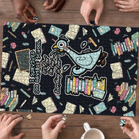 I Survived 100 Days of School Puzzle Funny Pigeon 100th Day Teacher
