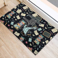 I Survived 100 Days of School Rubber Doormat Funny Pigeon 100th Day Teacher