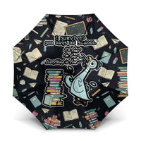 I Survived 100 Days of School Umbrella Funny Pigeon 100th Day Teacher